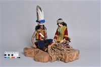 藏品(原住民男女服飾玩偶)的圖片